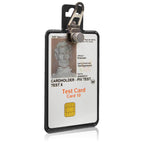 All Metal Magnetic Badge Holder - RFID Secure Badge Holder Genesis™ with BloxProx™
