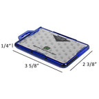 Secure Badge Holder Duolite ® Vertical 2 ID Card Holder, and Lanyard Bundle