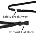 Secure Badge Holder Duolite ® Vertical 2 ID Card Holder, and Lanyard Bundle