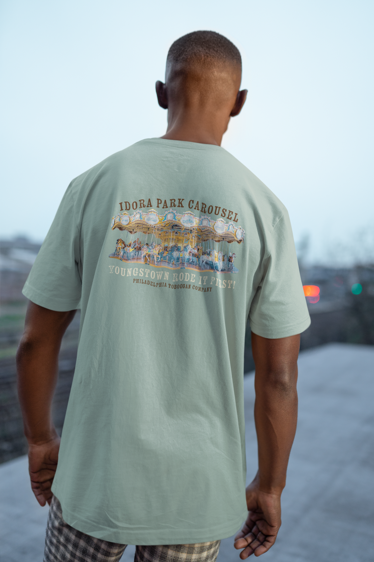 Idora Park Carousel | Youngstown Rode It First! Tee