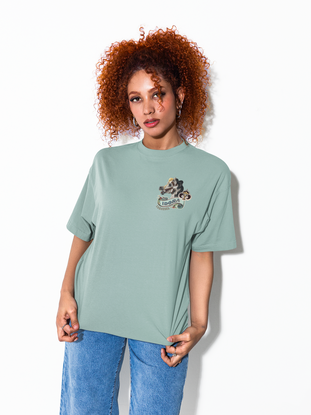 Idora Park Carousel | Youngstown Rode It First! Tee
