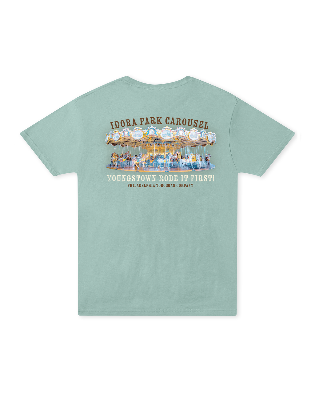 Idora Park Carousel | Youngstown Rode It First! Tee