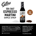 Sea Salt Espresso Martini Syrup 12.7 oz.
