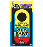 "Over The Hill” Car Parking Old Fart Permit – Because You’ve Earned It! 🚗💨