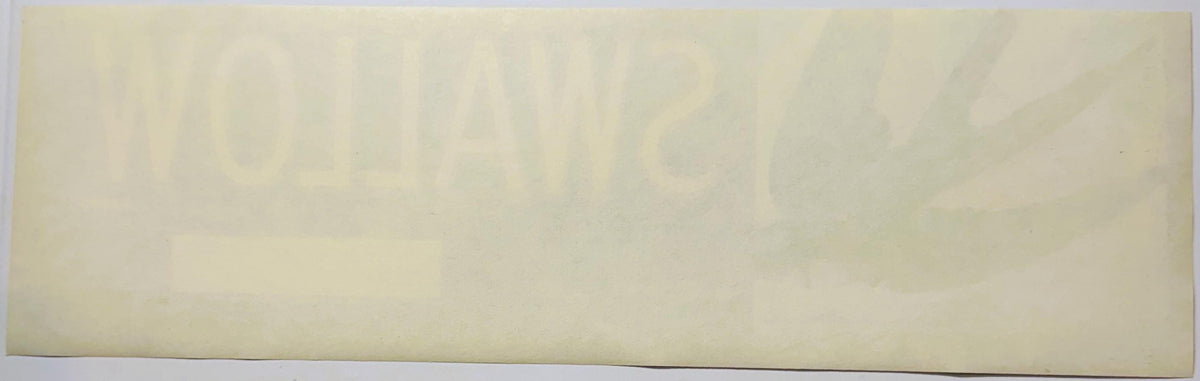 Vintage 1960s Swallow Crate Label 🐦 – Redbanks Packing, Woodlake, California