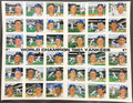 Vintage Susan Rini World Champion 1961 Yankees Uncut Postcard Sheet ⚾ Mantle Maris Historic Limited Editions MLB Licensed Art Wall Display