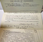 Antique 1895 Tennessee Supreme Court Writ of Fieri Facias 📜 Goodpasture-Signed, Nashville, Davidson County, Lanier v. Turner No. 17030