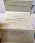 Antique 1895 Tennessee Supreme Court Writ of Fieri Facias 📜 Goodpasture-Signed, Nashville, Davidson County, Lanier v. Turner No. 17030