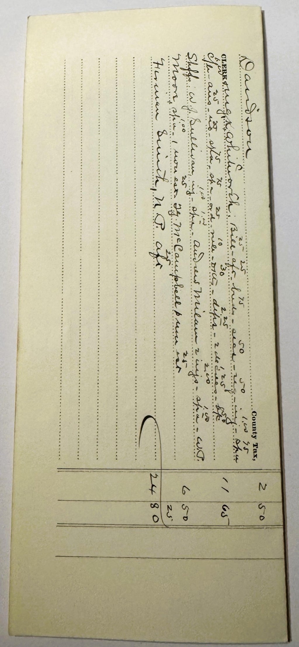 Antique 1895 Tennessee Supreme Court Writ of Fieri Facias 📜 Goodpasture-Signed, Nashville, Davidson County, Lanier v. Turner No. 17030