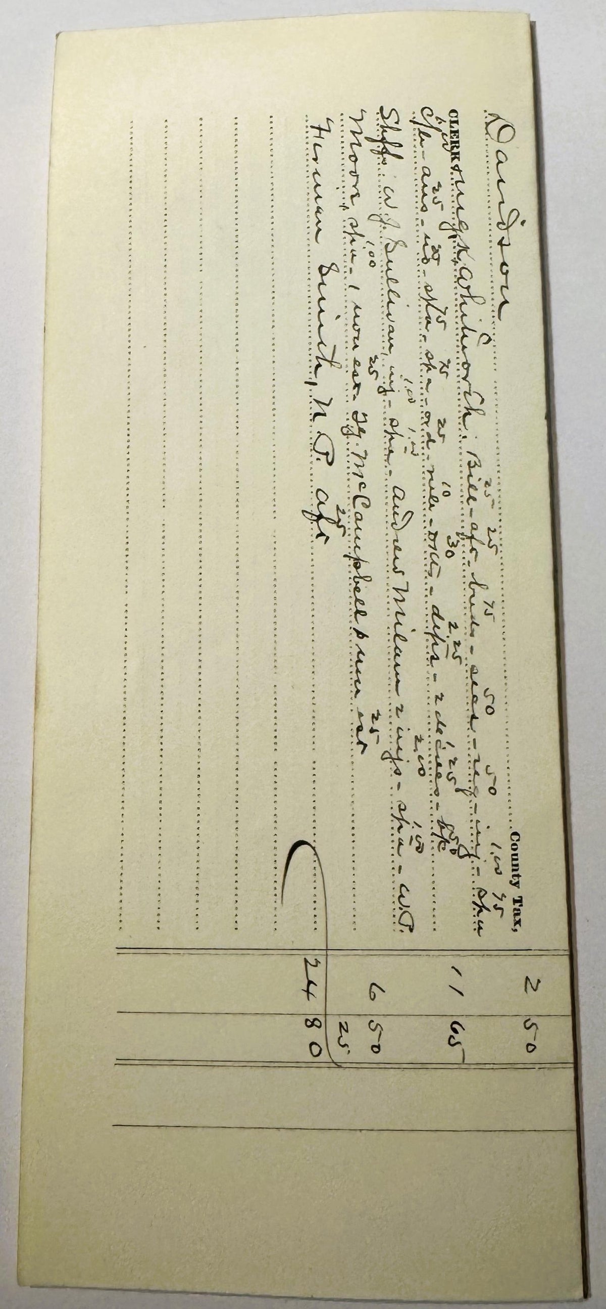 Antique 1895 Tennessee Supreme Court Writ of Fieri Facias 📜 Goodpasture-Signed, Nashville, Davidson County, Lanier v. Turner No. 17030