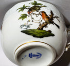 Vintage Herend Rothschild Bird 🐦 Hand Painted Porcelain Teacup, Form 704, Cup Only, Hungary