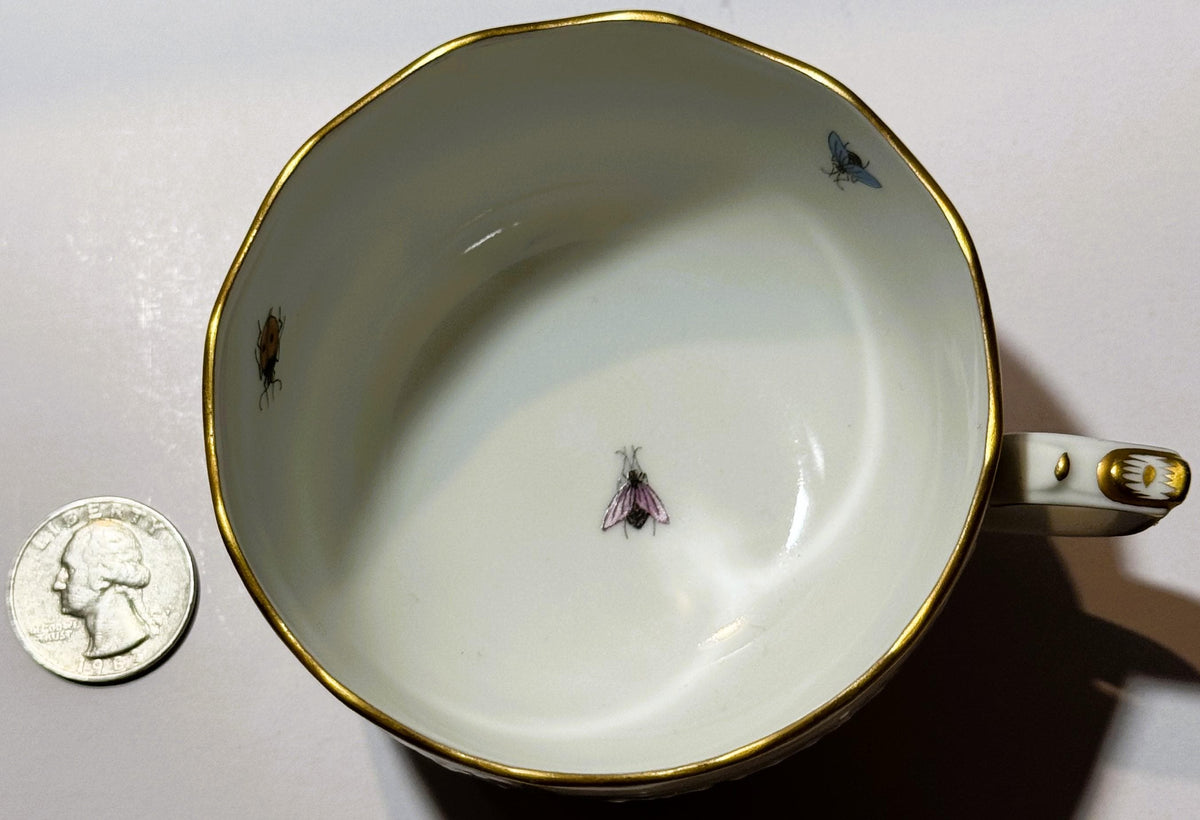 Vintage Herend Rothschild Bird 🐦 Hand Painted Porcelain Teacup, Form 704, Cup Only, Hungary