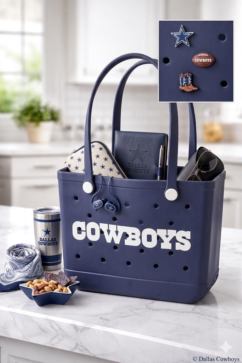 Cowboys Beach Bag