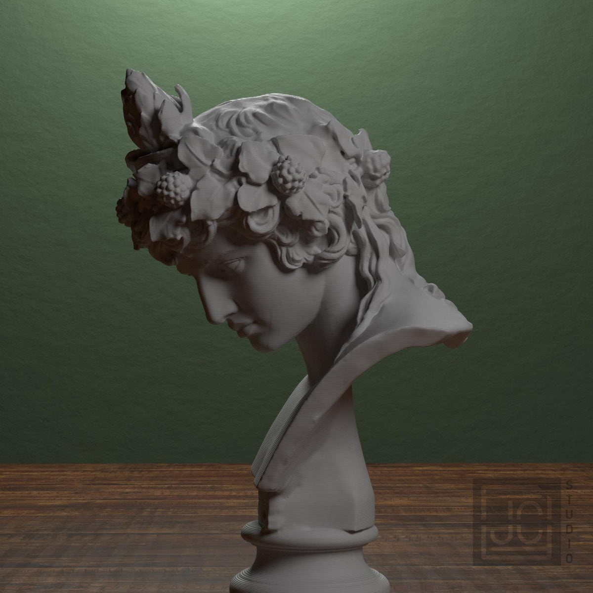 Bust of Antinous as Dionysus