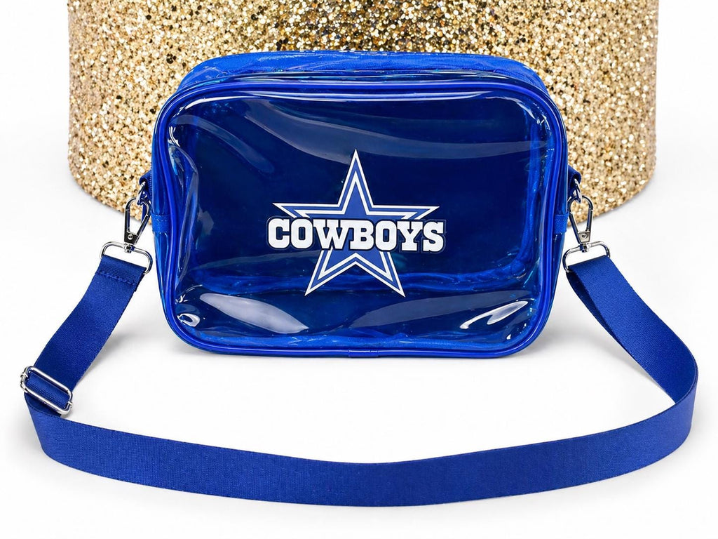 Dallas Cowboys Blue Clear Fanny Pack | Game Day Bag
