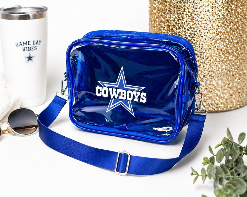 Dallas Cowboys Blue Clear Fanny Pack | Game Day Bag