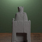 Romanesque Enthroned Madonna