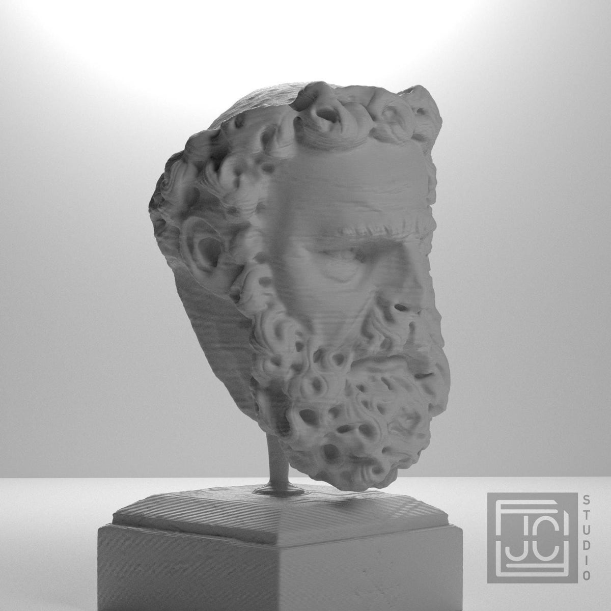 Head of a Bearded Man