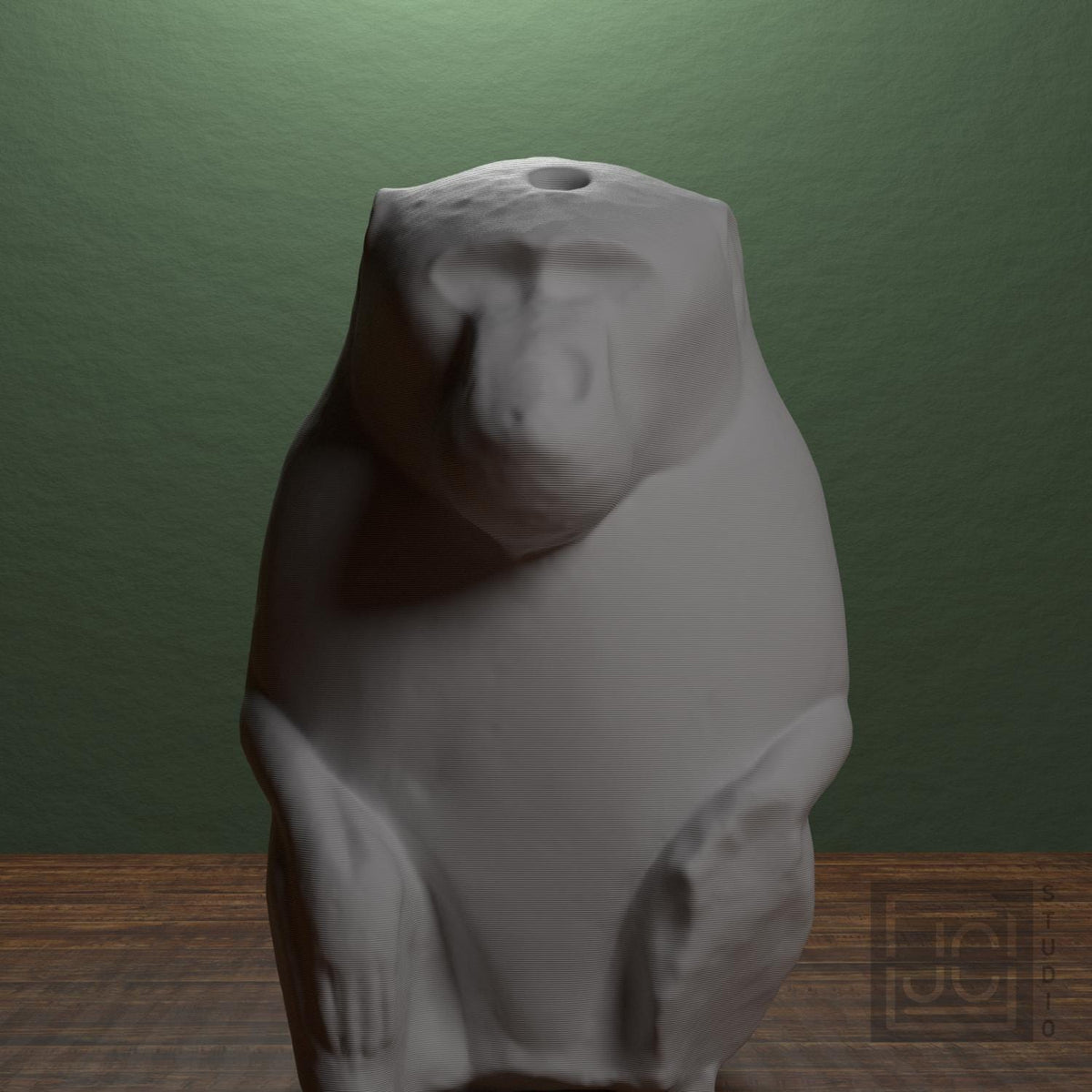 Statuette of a Baboon
