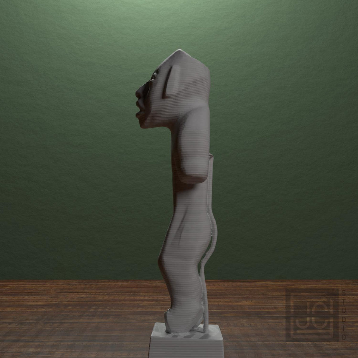 Sculpture Olmec Man