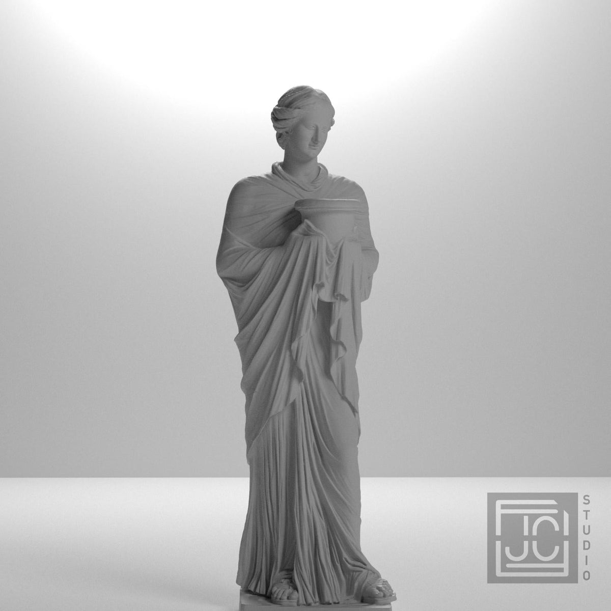 Statue of priestess or Muse