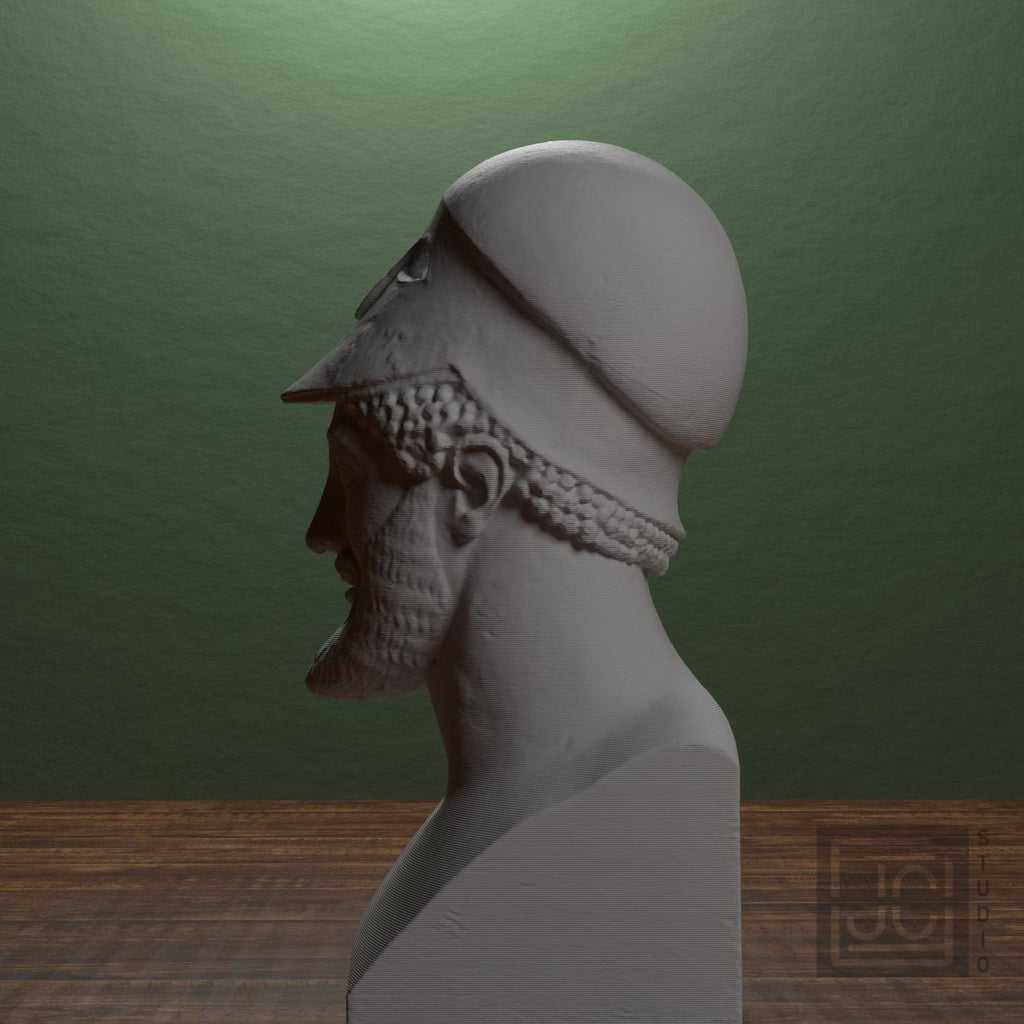 Warrior with Helmet Miltiades