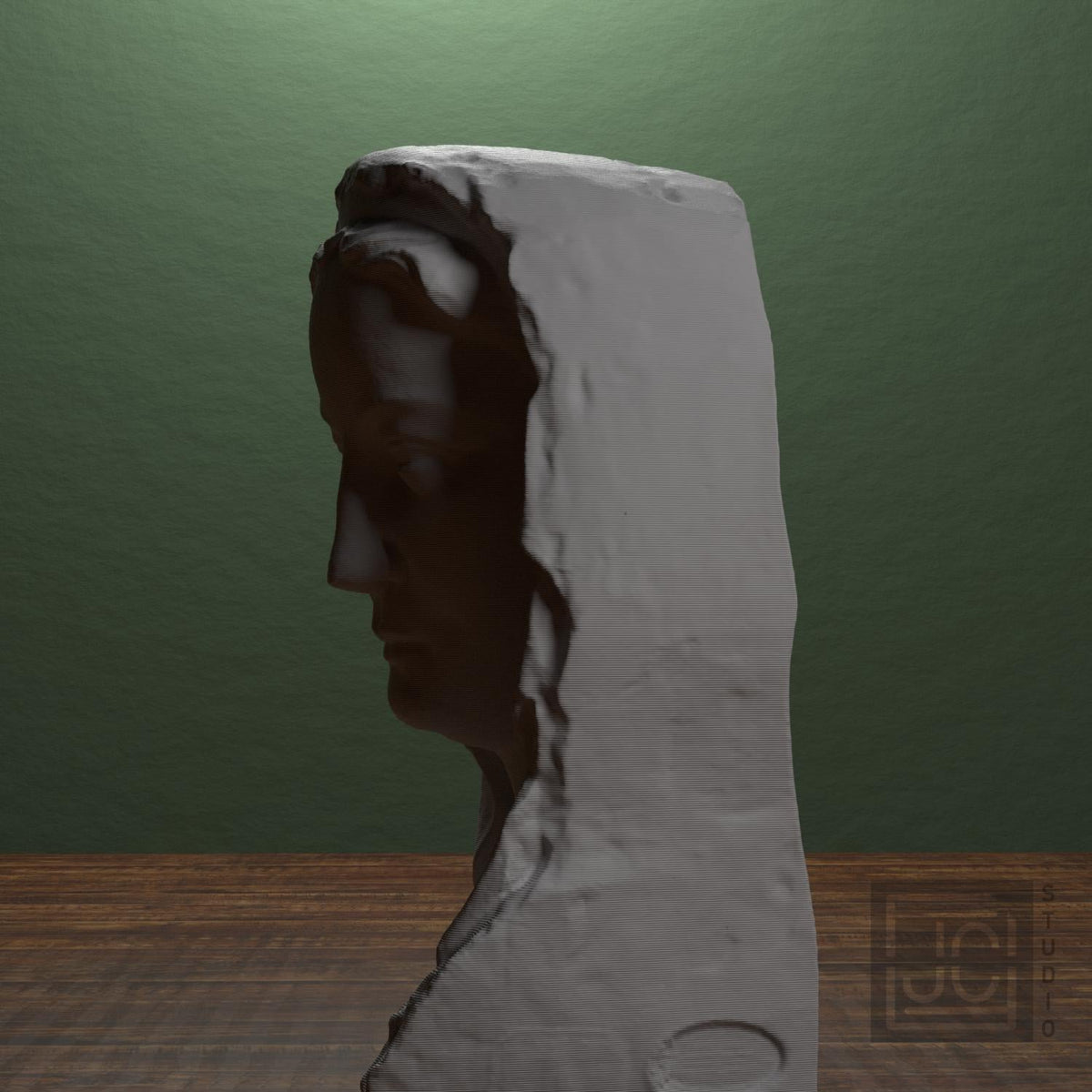 Head of a wise virgin