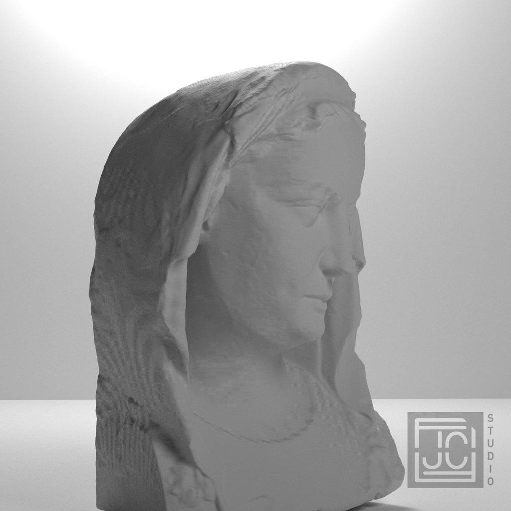 Head of a wise virgin