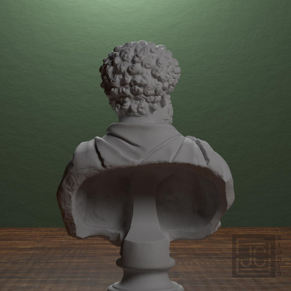 Draped bust of a man formerly known as Clodius Albinus