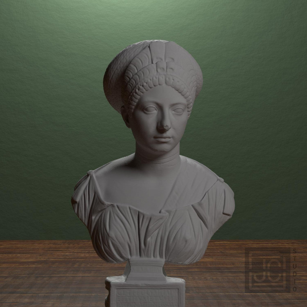 Portrait of Claudia Olympias