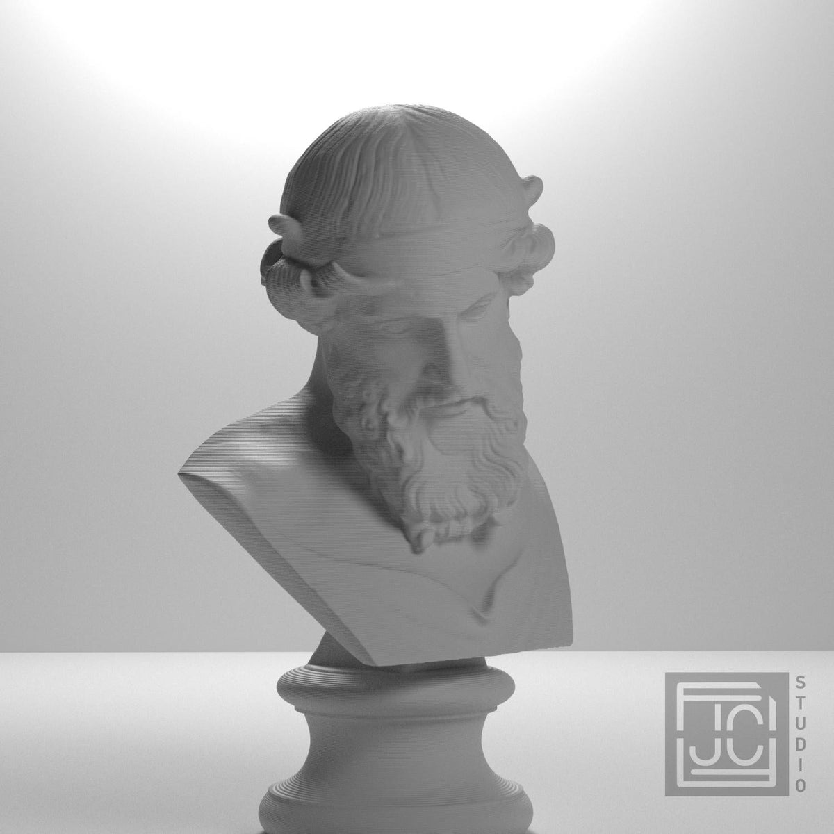 Bust of Dionysus Priapus Plato or Poseidon