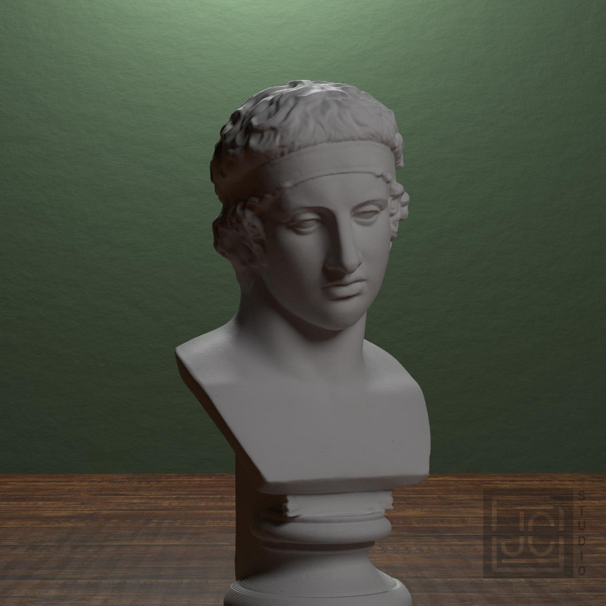 Bust of The Diadumenos type