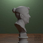 Bust of an elderly Roman woman