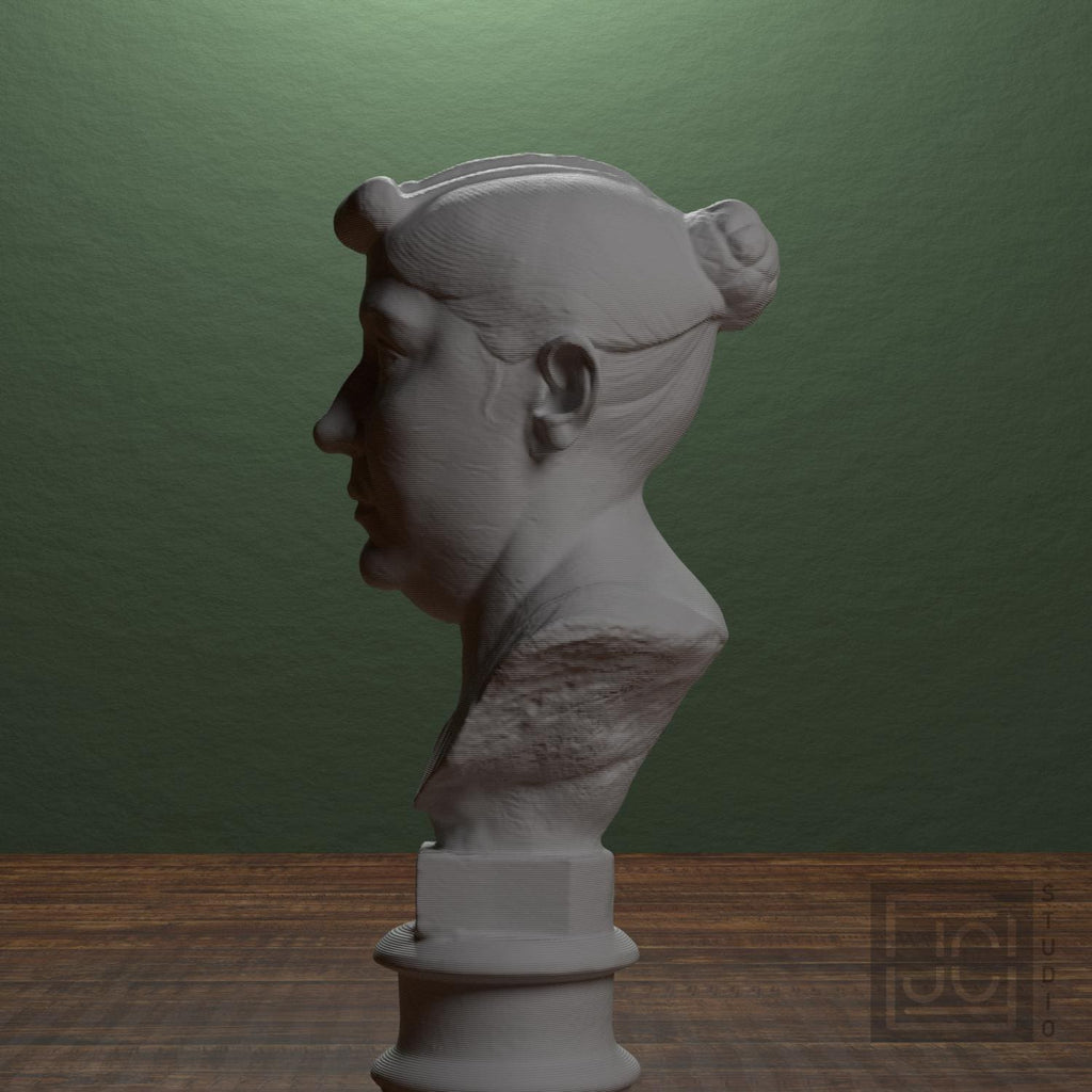 Bust of an elderly Roman woman