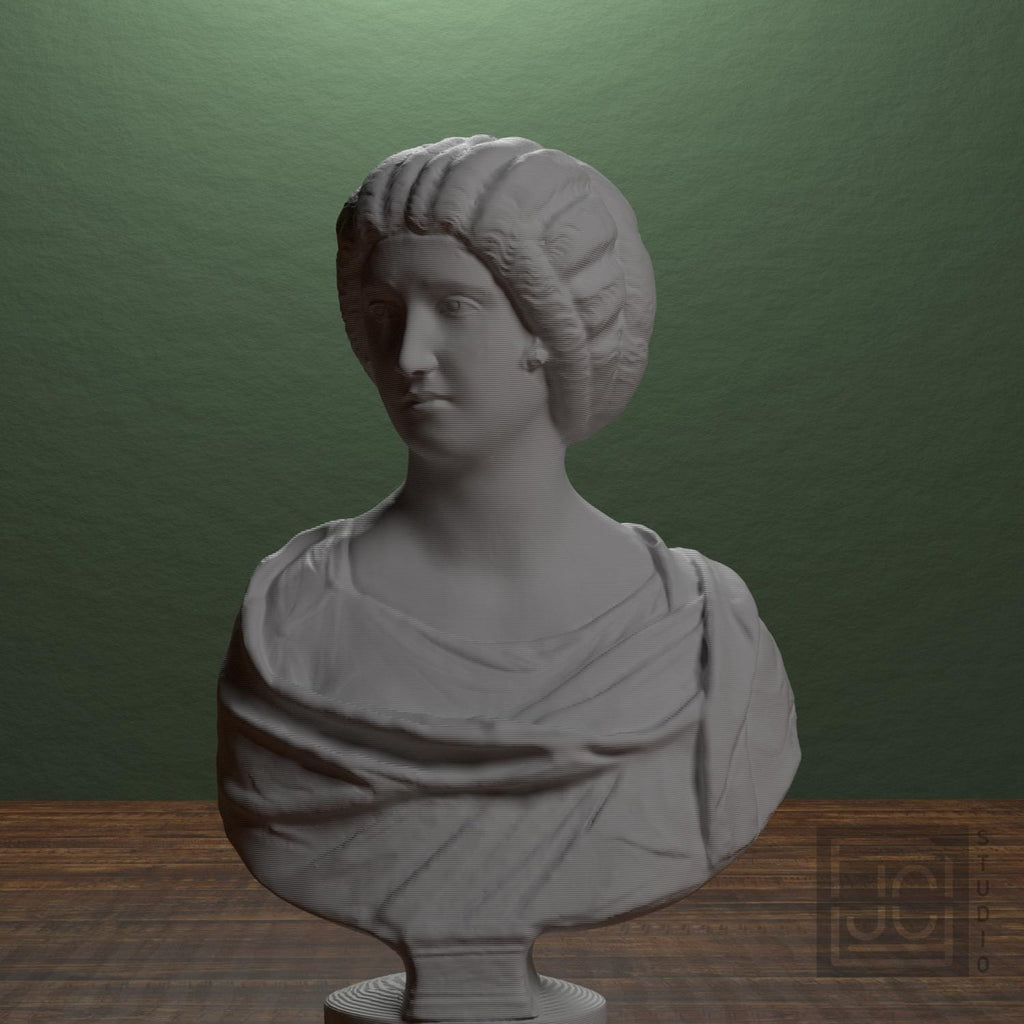 Marble Bust of a Roman Woman