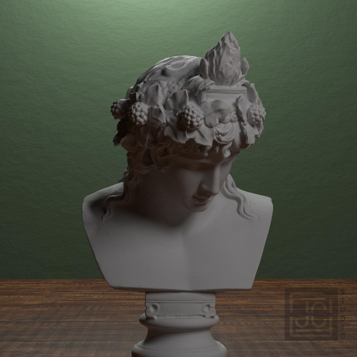 Bust of Antinous as Dionysus