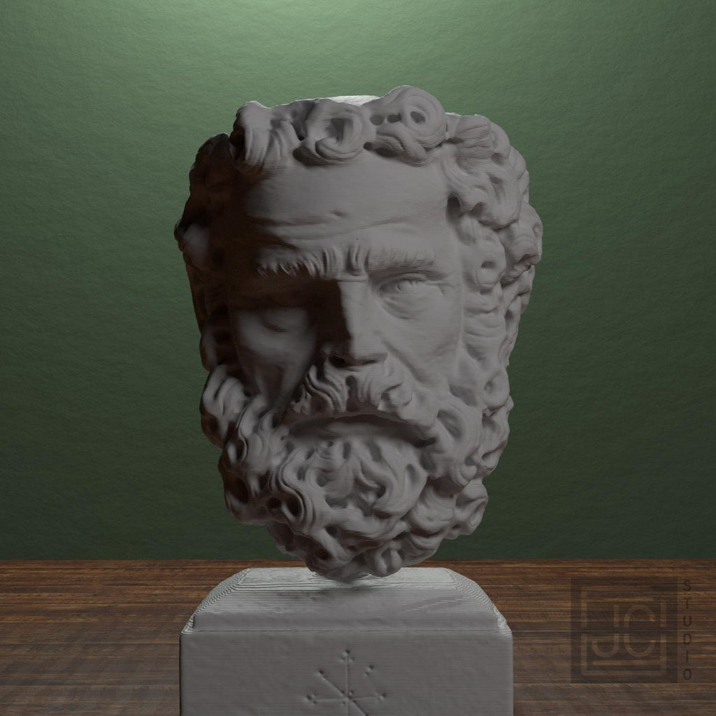 Head of a Bearded Man