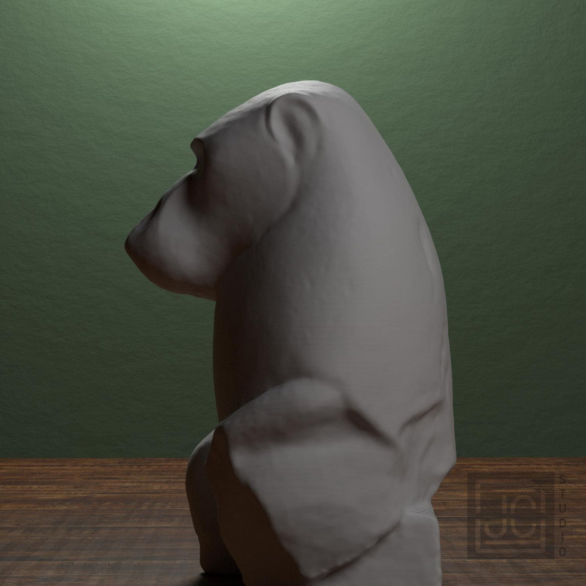 Statuette of a Baboon