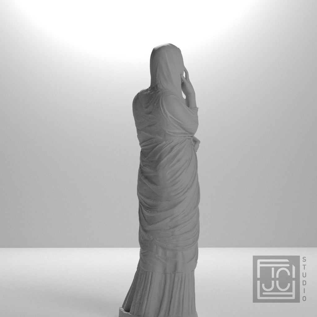Statue of a woman the so-called 'Pudicitia' type