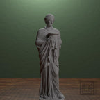 Statue of priestess or Muse
