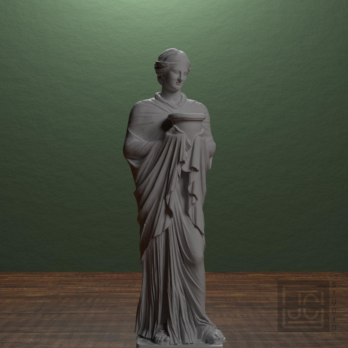 Statue of priestess or Muse