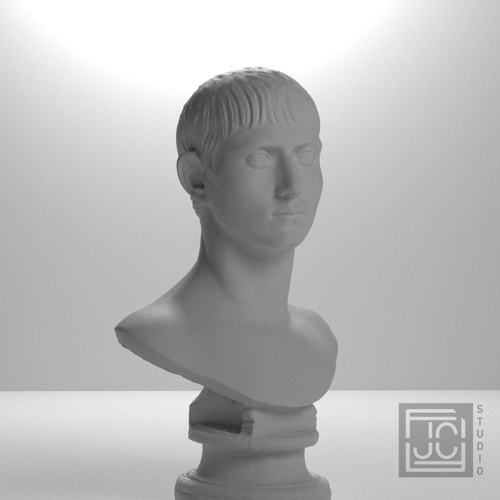 Young Man with Short Hair