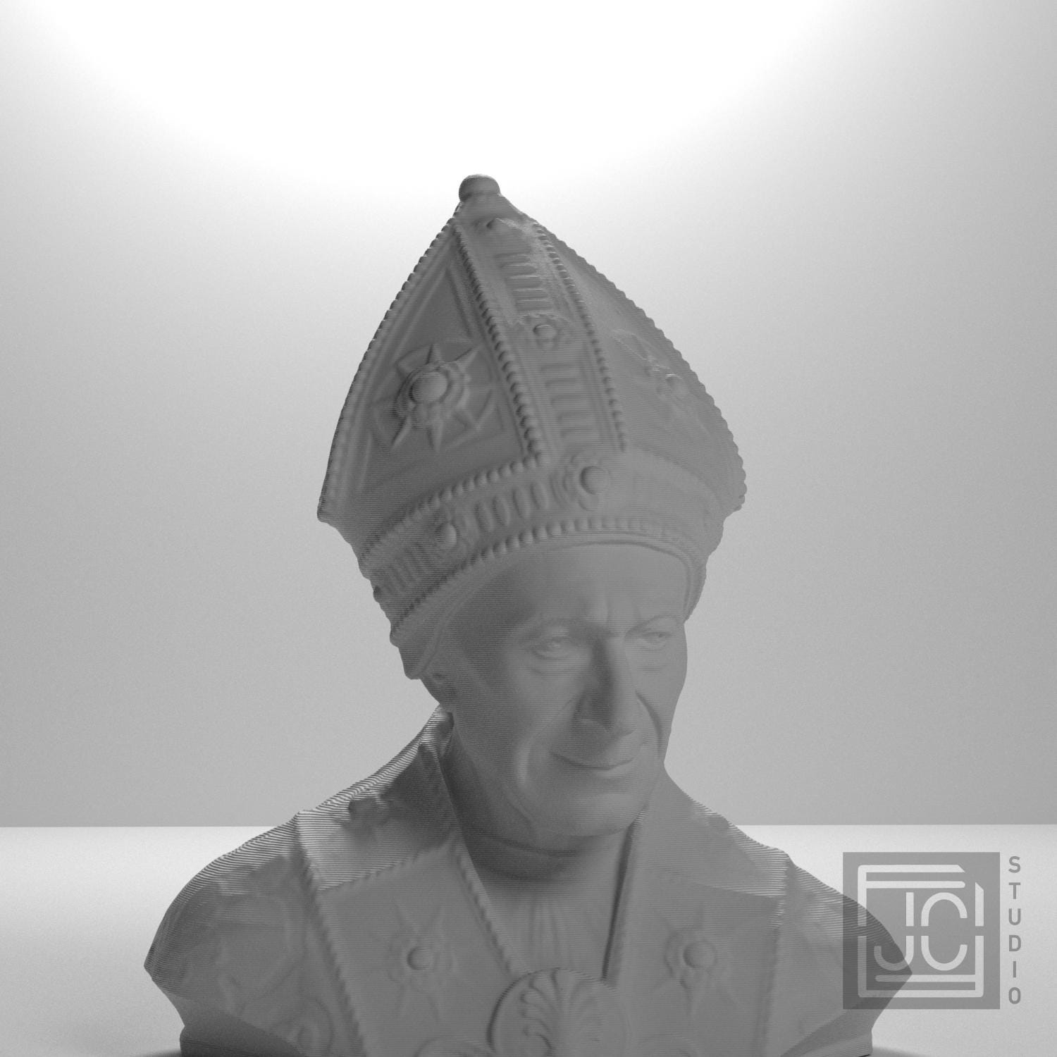 Portrait of Bishop Leonardo Salutati