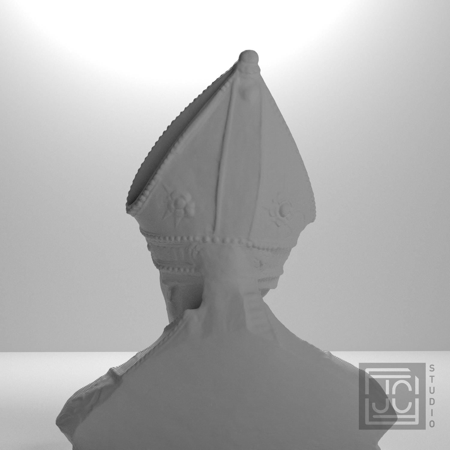 Portrait of Bishop Leonardo Salutati