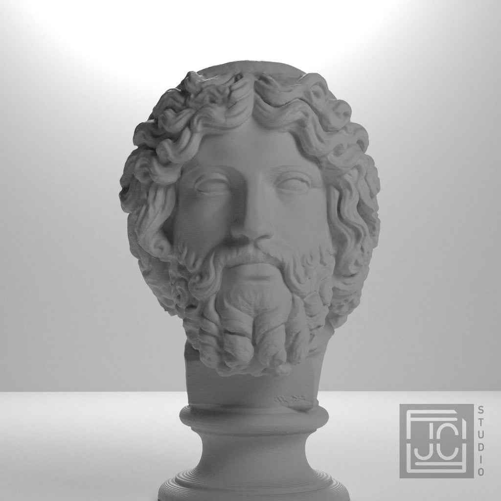 Bearded Deity Zeus