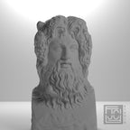 Sea Deity Crowned with Horns