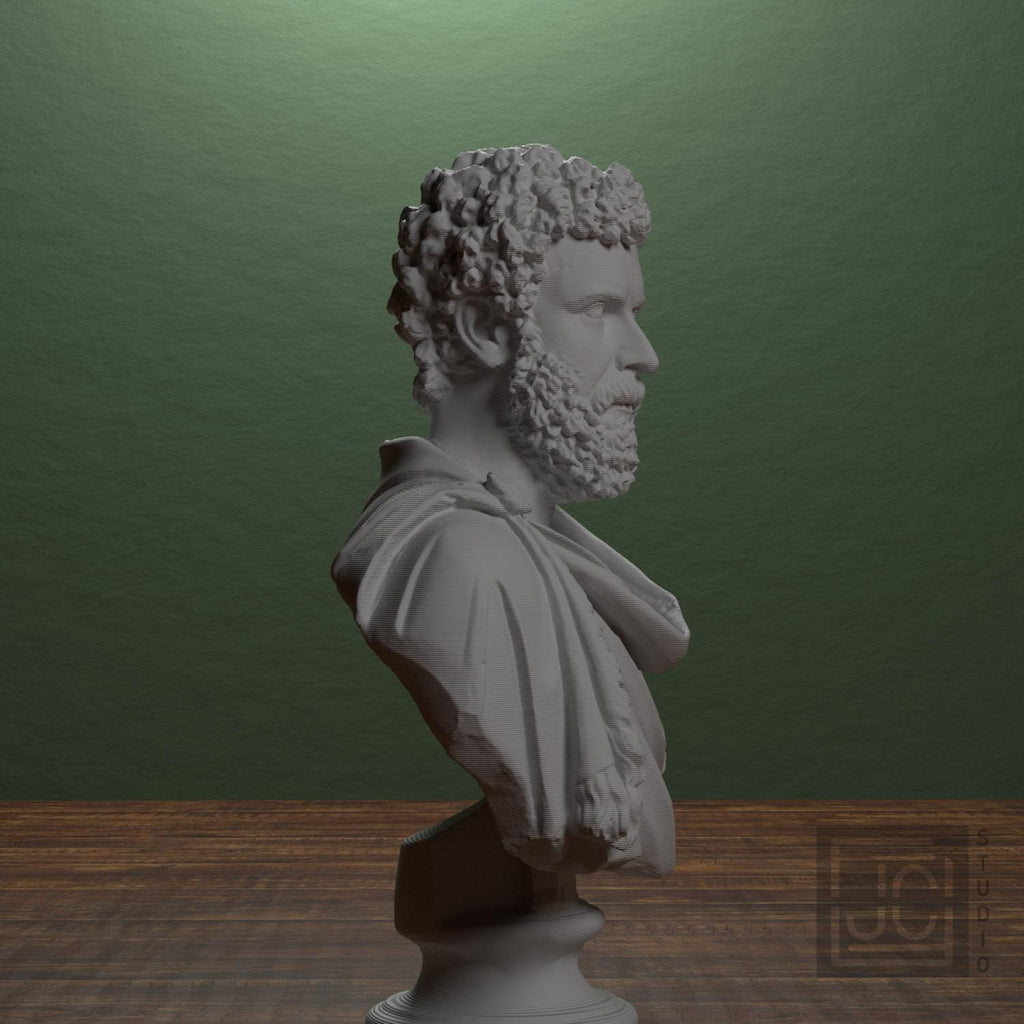 Draped bust of a man formerly known as Clodius Albinus