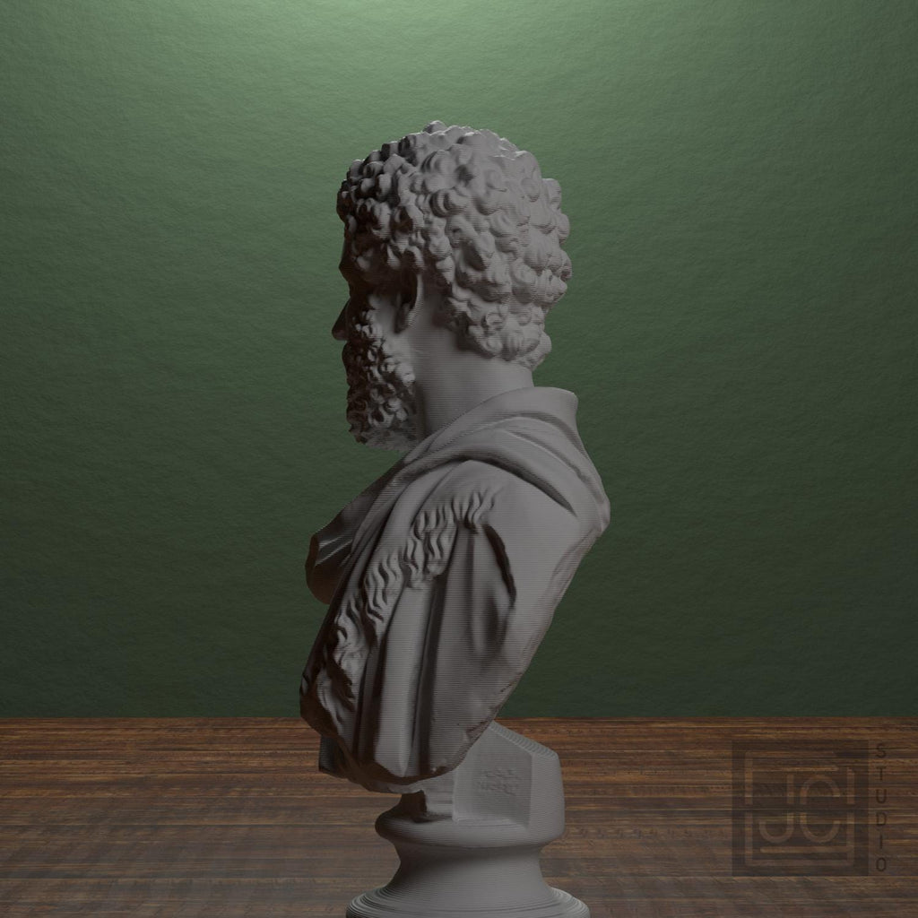 Draped bust of a man formerly known as Clodius Albinus