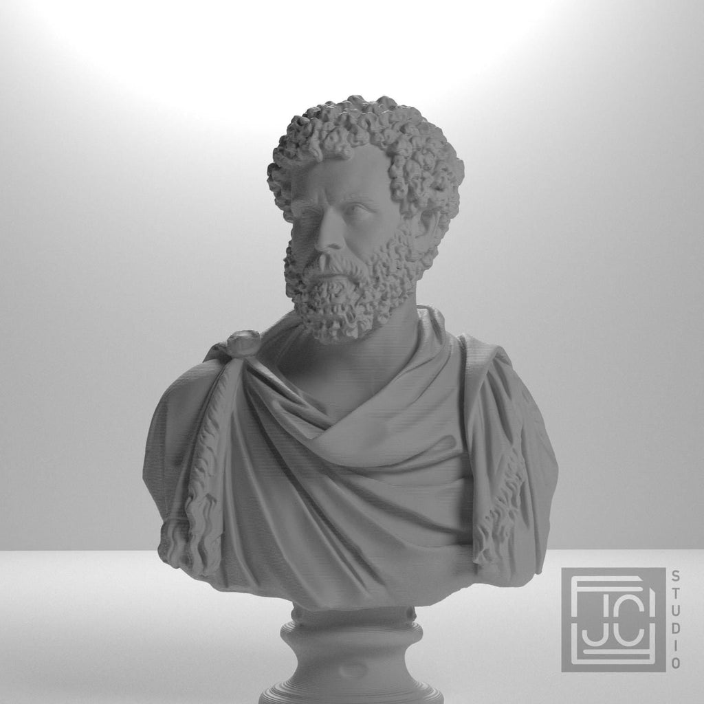 Draped bust of a man formerly known as Clodius Albinus