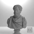 Draped bust of a man formerly known as Clodius Albinus